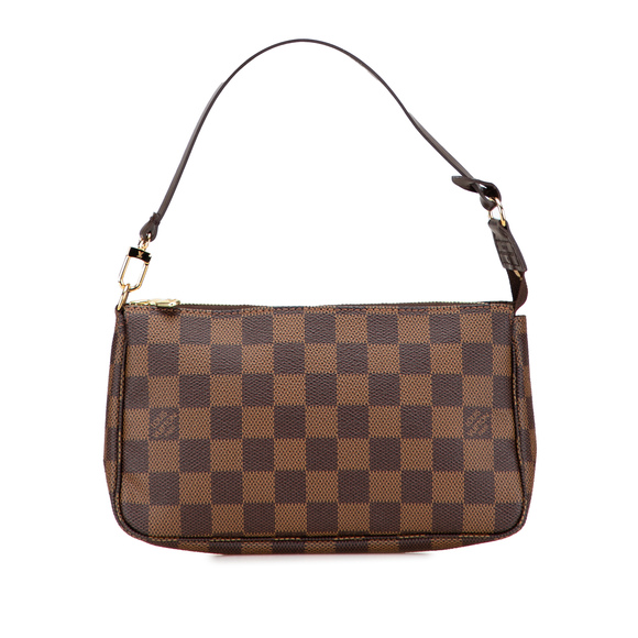 Pre-Loved Louis Vuitton Damier Ebene Pochette Accessoires - Picture 1 of 11